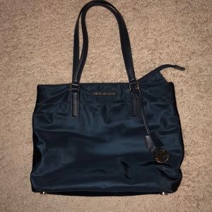 Navy blue MK tote